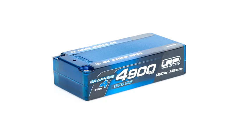 LRP HV Stock Spec Shorty GRAPHENE-4 2S 4900mAh Hardcase 7.6V 135C/65C