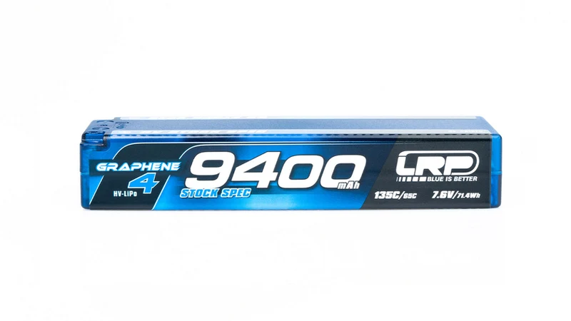 LRP HV Stock Spec GRAPHENE-4 2S 9400mAh Hardcase 7.6V 135C/65C