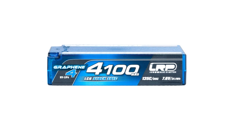 LRP HV LCG Stock Spec Shorty GRAPHENE-4 2S 4100mAh Hardcase 7.6V 135C/65C