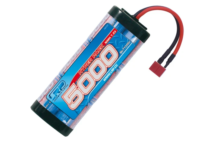 LRP Hyper Pack 5000mAh 7.2V 6-Zellen US-style Stecker NiMH