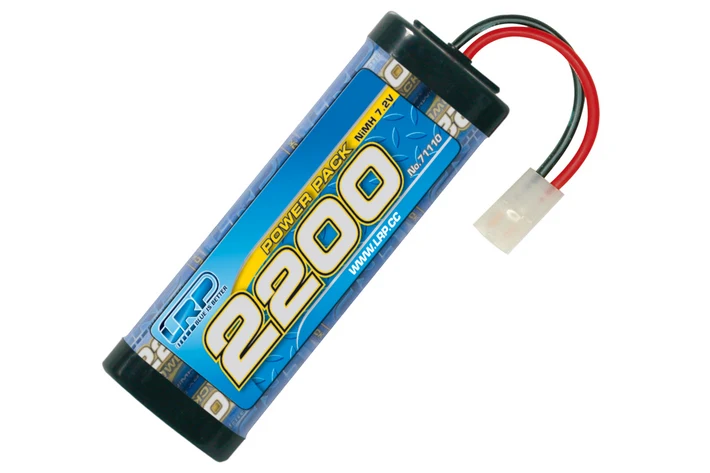 LRP Power Pack 2200mAh 7.2V 6-Zellen Tamiya/JST NiMH