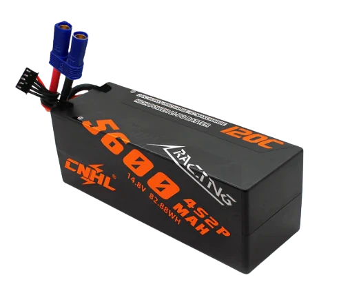 CNHL Racing Series 4S 5600mAh 14,8V 4S2P 120C Hardcase EC5 Lipo Akku