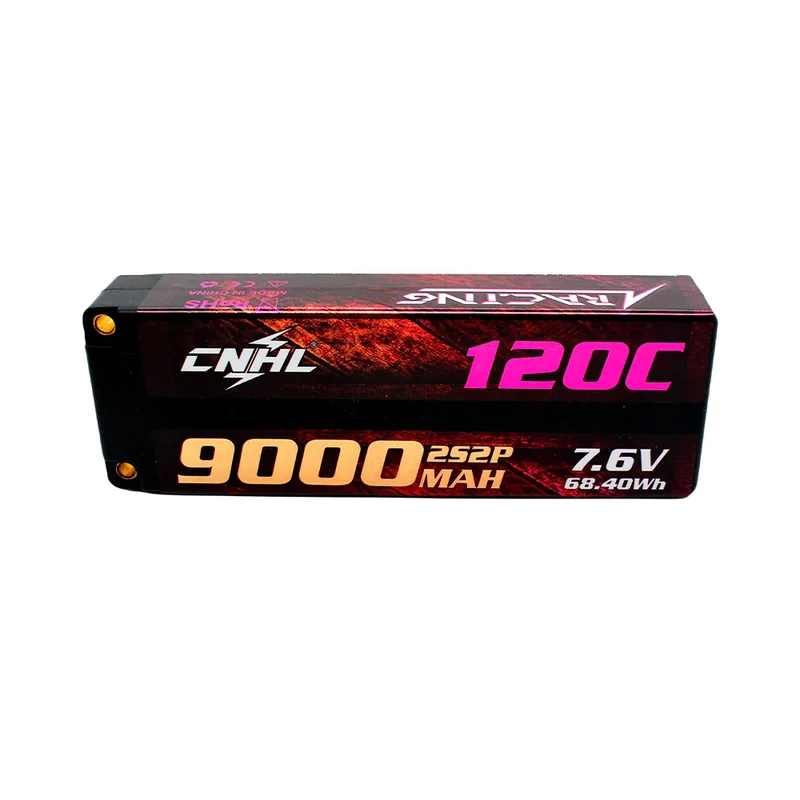 CNHL Racing Series 2S 9000mAh 7,6V 120C LiHV Hardcase EC5 Lipo Akku