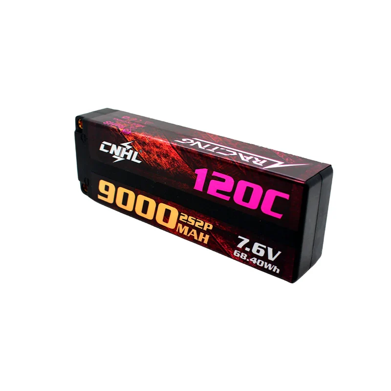 CNHL Racing Series 2S 9000mAh 7,6V 120C LiHV Hardcase EC5 Lipo Akku