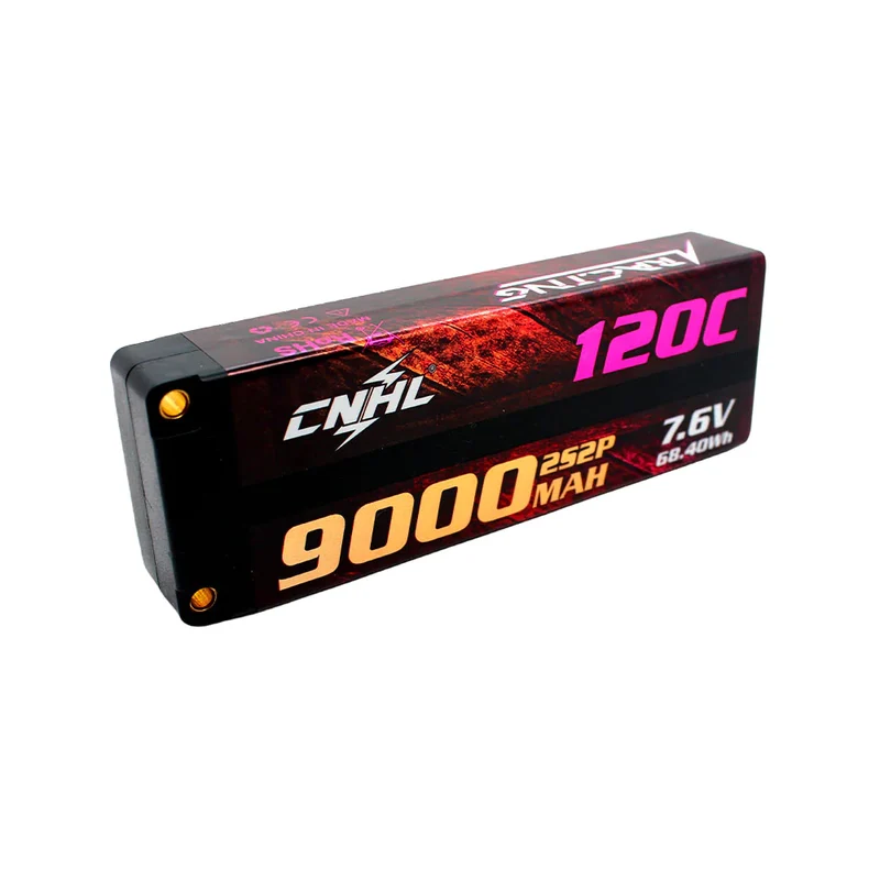 CNHL Racing Series 2S 9000mAh 7,6V 120C LiHV Hardcase EC5 Lipo Akku