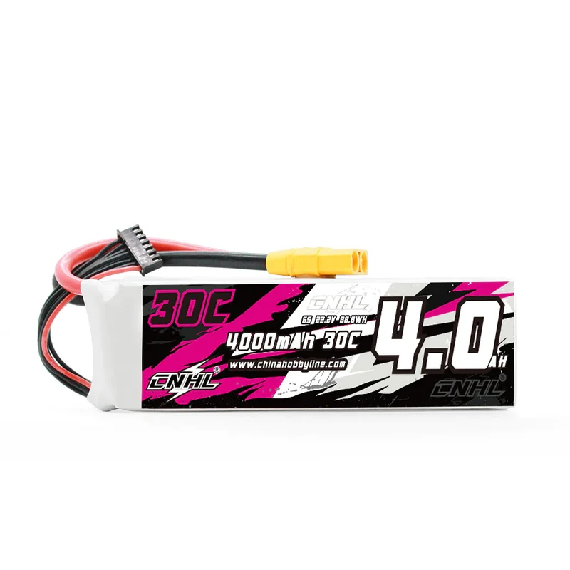 CNHL G+Plus 6S 4000mAh 11,1V 30C XT90 Lipo Akku