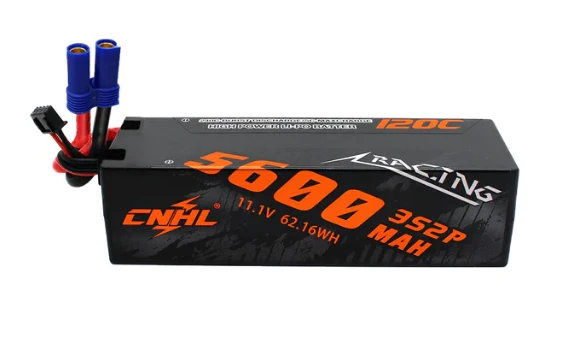 CNHL Racing Series 3S2P 5600mAh 11,1V 120C Hardcase EC5 LiPo Akku