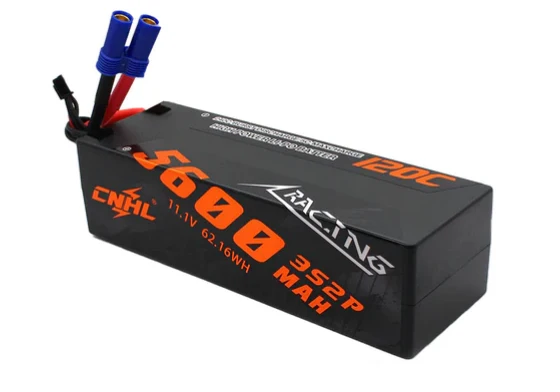 CNHL Racing Series 3S2P 5600mAh 11,1V 120C Hardcase EC5 LiPo Akku