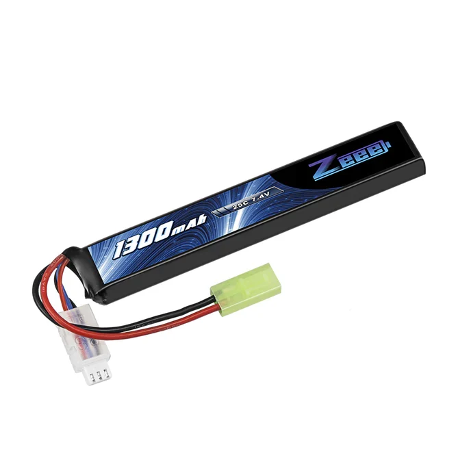 Zeee 2S 1300mAh 7,4V 25C Mini Tamiya-Stecker Akku