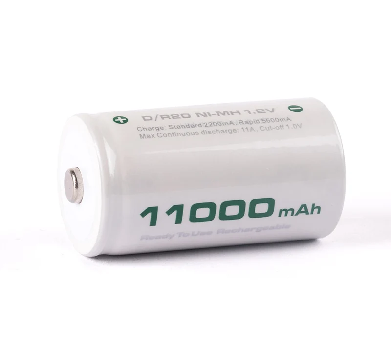 Soshine D/R20 wieder aufladbarer NiMH-Akku mit 11000mAh