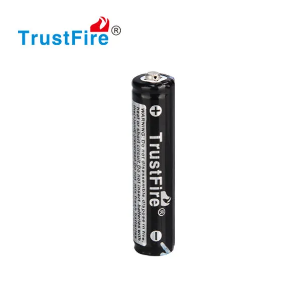 Trustfire 10440 - 300mAh 3,6V - 3,7V geschützte Li-Ionen-Zelle (Flame)