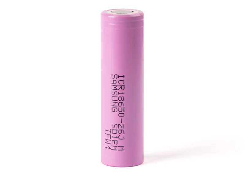 Samsung ICR18650-26J - 2600mAh, 3,6V - 3,7V ungeschützt