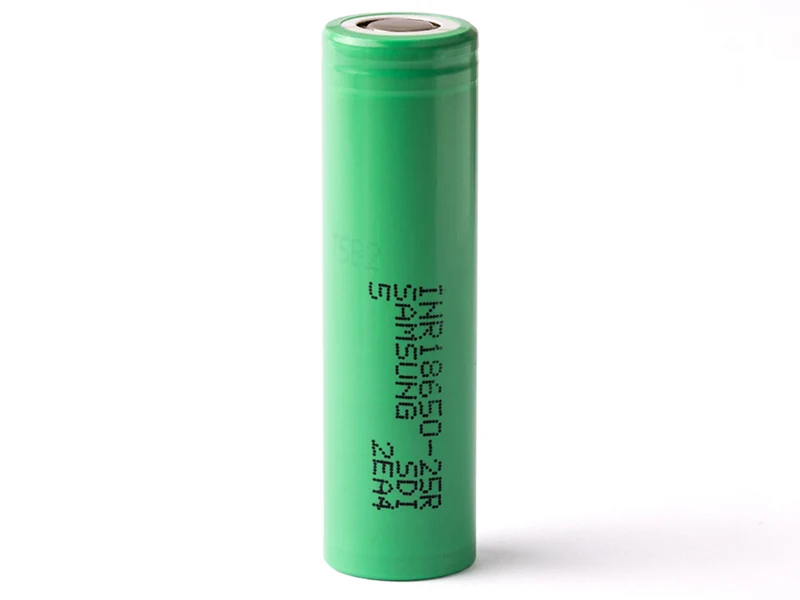 Samsung INR18650 25R 2500mAh 3,6V - 3,7V ungeschützt