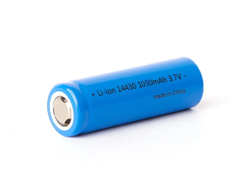 Keeppower 14430 mit 1050mAh 3,6V - 3,7V Lithium-Ionen-Zelle (ohne Schutzelektronik)