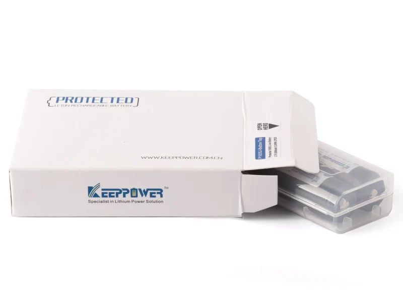 Keeppower 18650 - 3400mAh, 3,6V - 3,7V Li-Ion-Akku geschützt