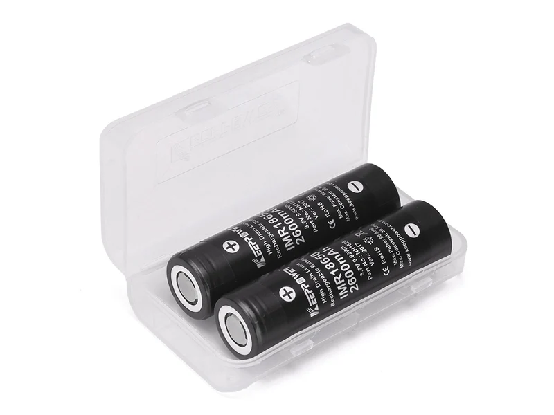 Keeppower IMR18650 - 2600mAh, 3,6V - 3,7V Li-Ion-Akku (US18650VTC5)