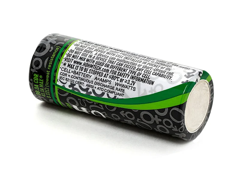 HohmTech GROWN² 26650 mit 4244mAh und max. *41,1A Li-Ionen-Akku NMC 3,6V - 3,7V