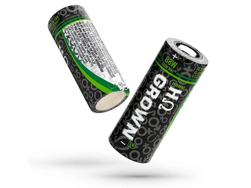 HohmTech GROWN² 26650 mit 4244mAh und max. *41,1A Li-Ionen-Akku NMC 3,6V - 3,7V