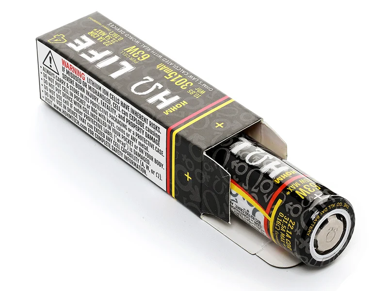HohmTech Life4 18650 3015mAh max. 31,5A Lithium-Ionen-Akku NMC, 3,6V - 3,7V