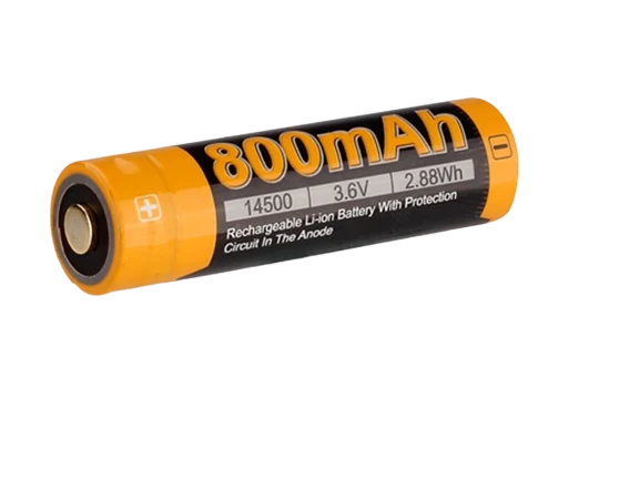 Fenix 18650 Li-Ion-Akku 3500mAh, 3,6V - 3,7V ARB-L18-3500 (Pluspol erhöht, geschützt)
