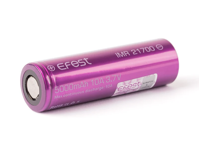 Efest IMR21700 - 5000mAh, Li-Ionen-Akku, 3,6V - 3,7V 10A konstant