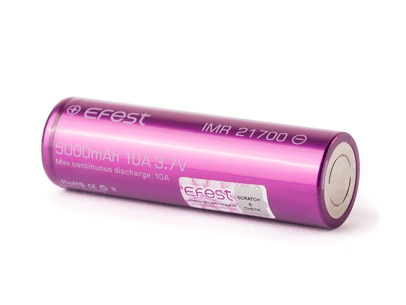 Efest IMR21700 - 5000mAh, Li-Ionen-Akku, 3,6V - 3,7V 10A konstant