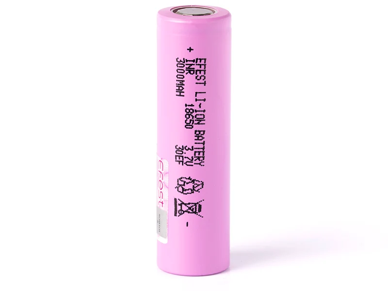 INR18650-3000mAh (30EF) 15A 3,6V - 3,7V Lithium-Ionen-Akku
