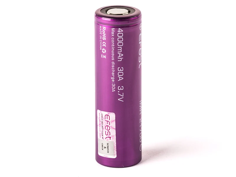 Efest IMR21700 - 4000mAh, Li-Ionen-Akku, 3,6V - 3,7V 30A
