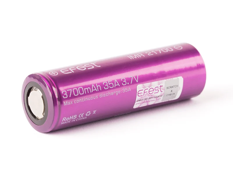 Efest IMR21700 - 3700mAh, Li-Ionen-Akku, 3,6V - 3,7V 30A