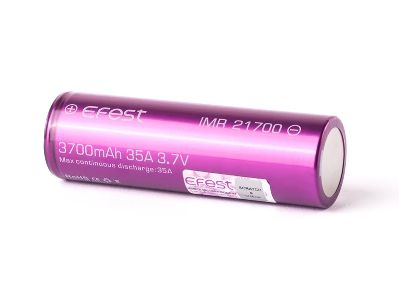 Efest IMR21700 - 3700mAh, Li-Ionen-Akku, 3,6V - 3,7V 30A