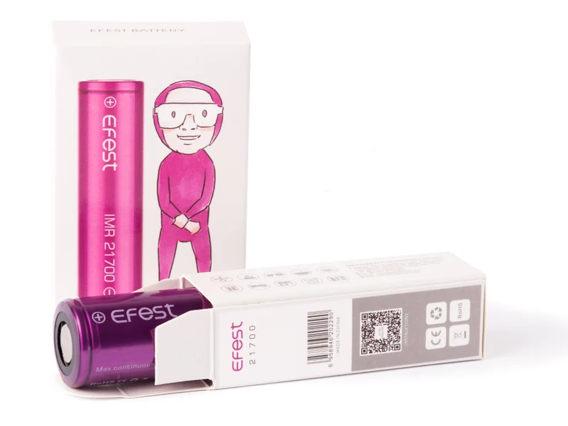 Efest IMR21700 - 3700mAh, Li-Ionen-Akku, 3,6V - 3,7V 30A