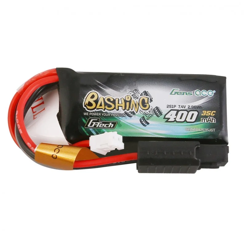 Gens Ace G-Tech 2S 400mAh 7,4V 35C JST-PHR Plug-Bashing-Serie