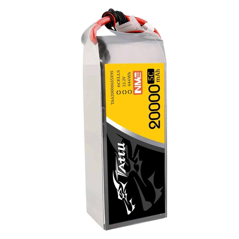 Tattu NMC 6S 20000mAh 22,2V 5C XT90-S Stecker