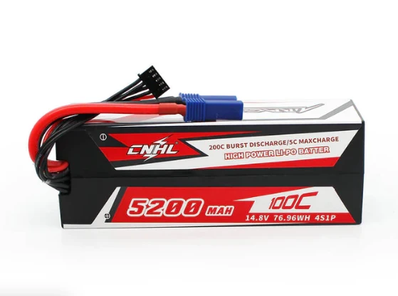 CNHL Racing Series 4S 5200mAh 14,8V 100C Hardcase EC5