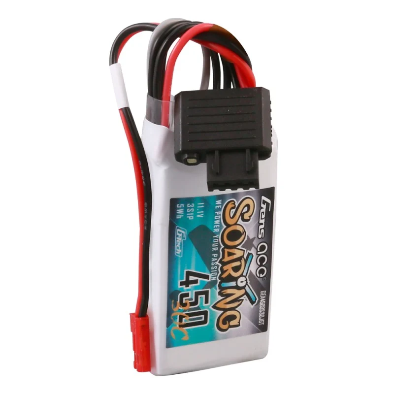 Gens Ace G-Tech Soaring 3S 450mAh 11,1V 30C JST-SYP