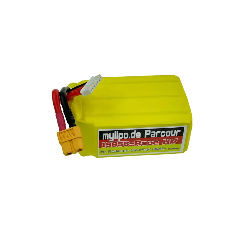 Mylipo 1900mAh 22,8V 6S HV 85C FPV Parcour XT60