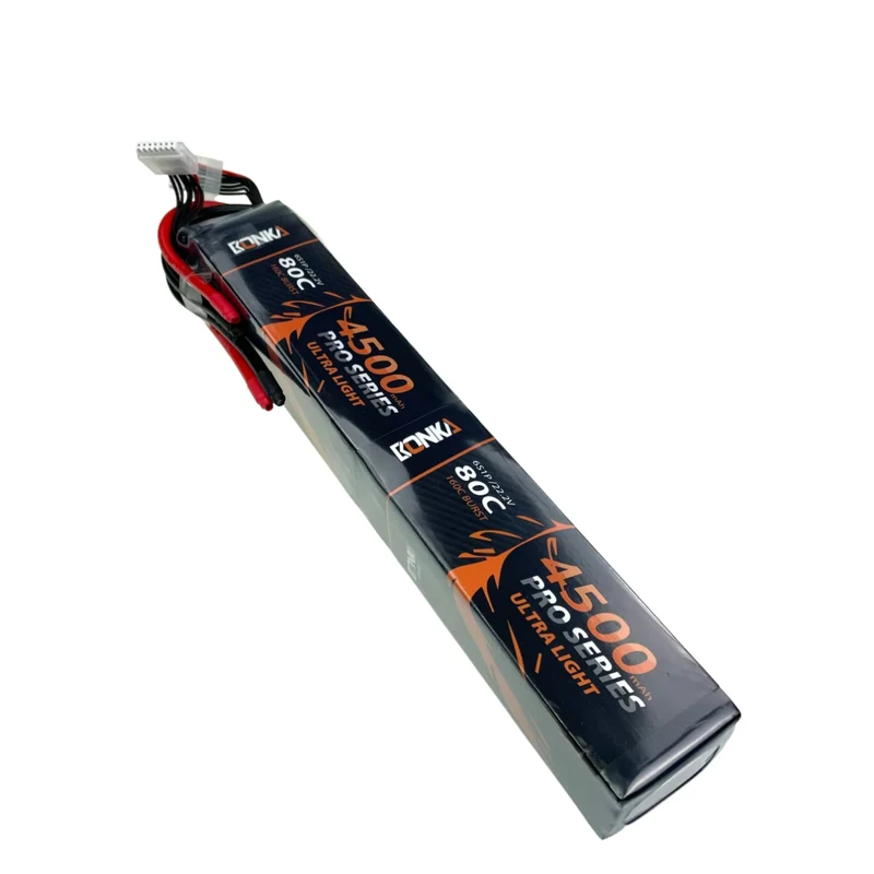 Mylipo Lipo Akku 4500mAh 44,4V 12S 80C lang, geteilt