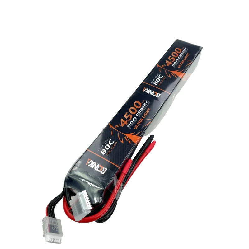 Mylipo Lipo Akku 4500mAh 44,4V 12S 80C lang, geteilt