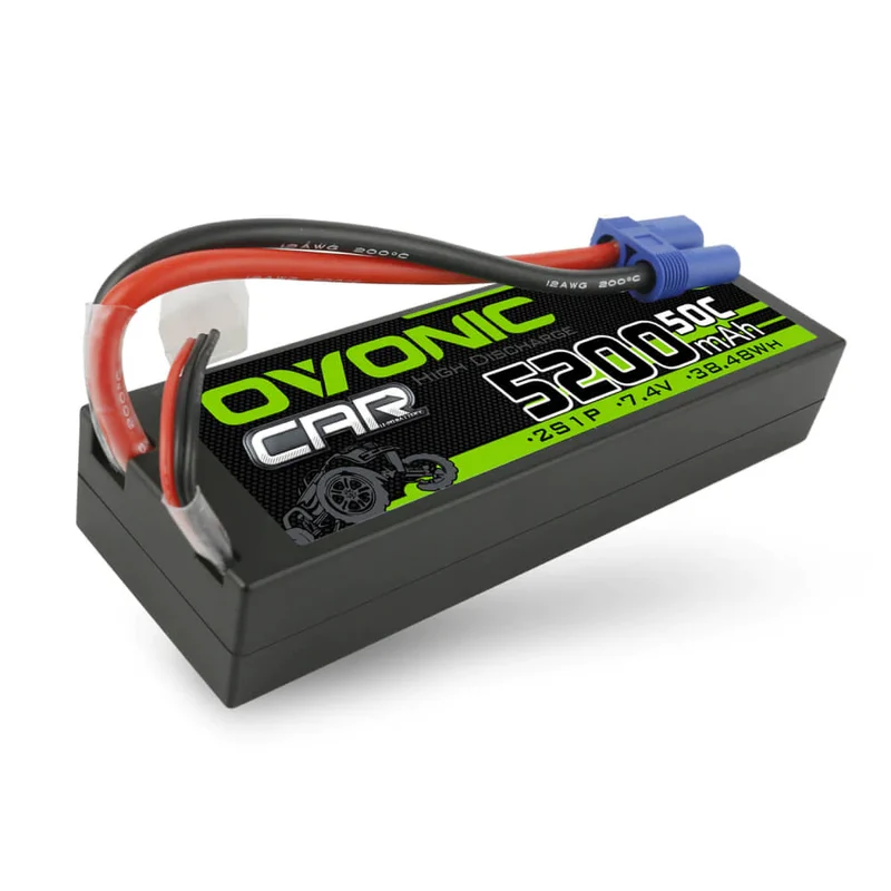 Ovonic 2S 5200mAh 50C 7,4V Hardcase EC5