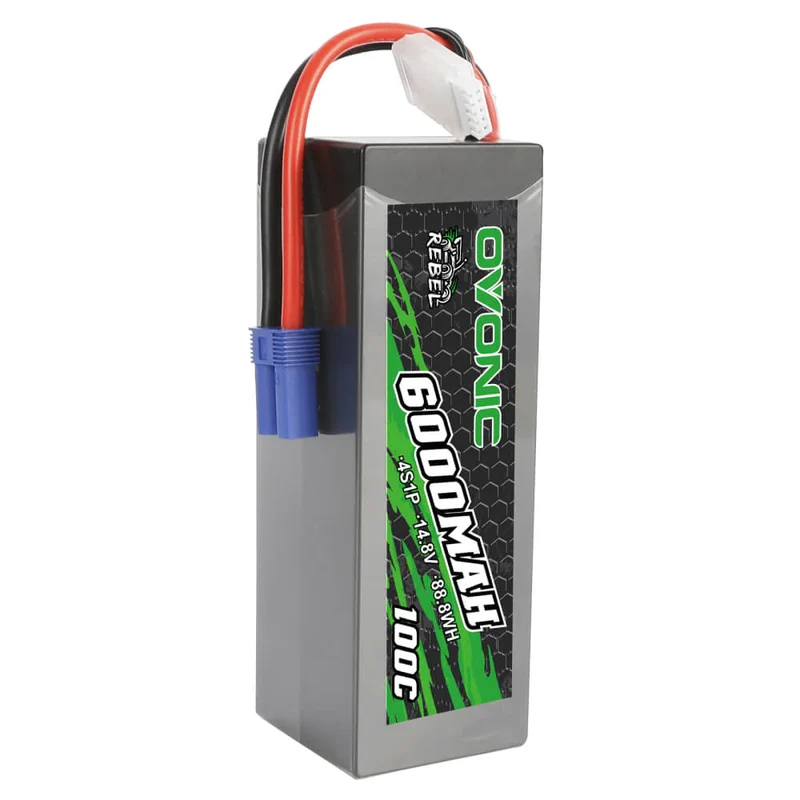 Ovonic Rebel 4S 6000mAh 100C 14,8 V EC5 LiPo