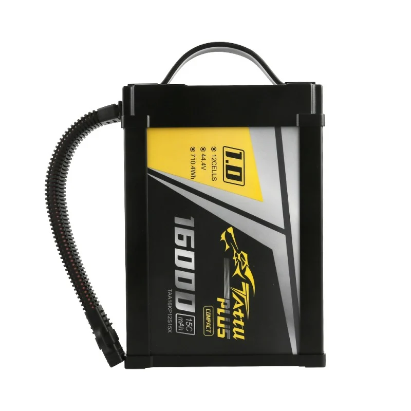Tattu Plus 1.0 Kompaktversion 16000mAh 12S 15C 44,4V Lipo Akkupack XT90-S
