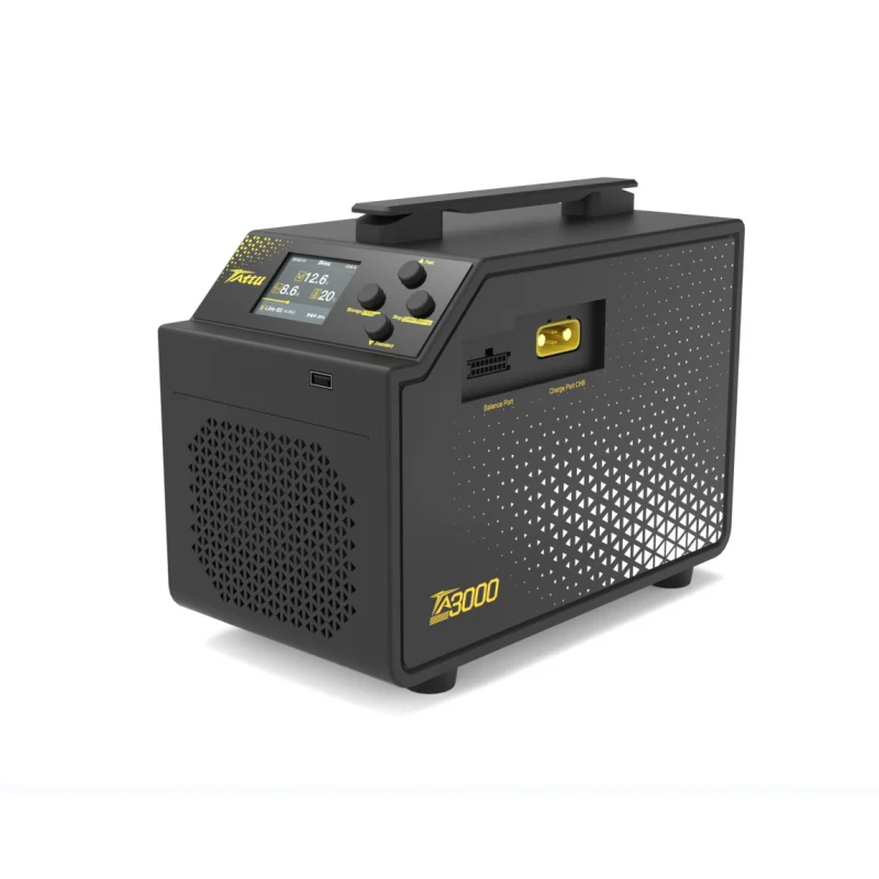 Tattu TA3000 Dual Smart Charger 60A/3000W Für 12S-14S Lipo/LiHV Smart Battery