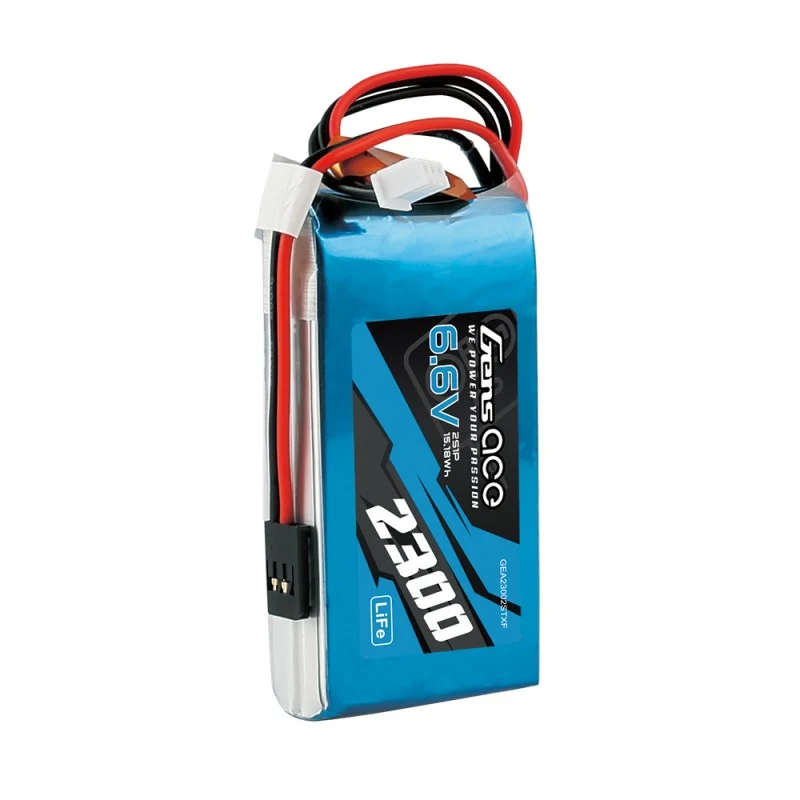Gens Ace 2300mAh 6,6V 2S1P Li-Fe Akku für Funksender