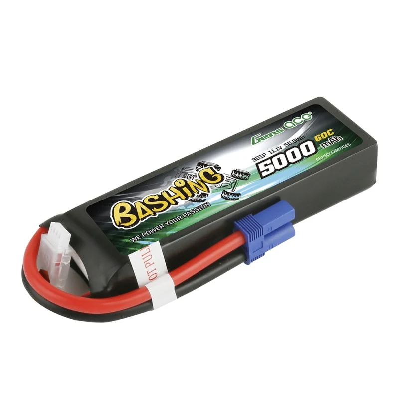 Gens Ace 5000 mAh 11,1 V 3S1P 60C Lipo-Akkupack EC5