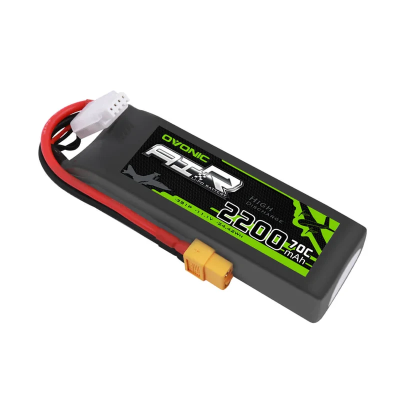 Ovonic 3S 2200mAh 70C 11,1V XT60 LiPo Akku