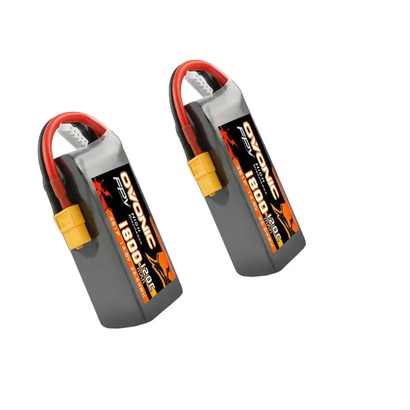 Ovonic 4S 1800mAh 120C 14,8V XT60 LiPo Akku (2 St.)