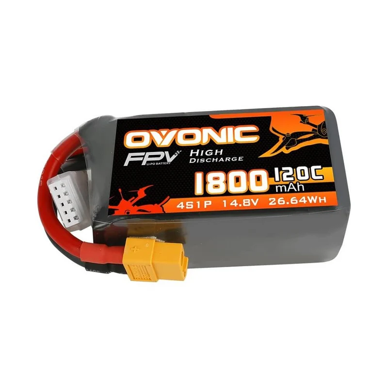 Ovonic 4S 1800mAh 120C 14,8V XT60 LiPo Akkupack