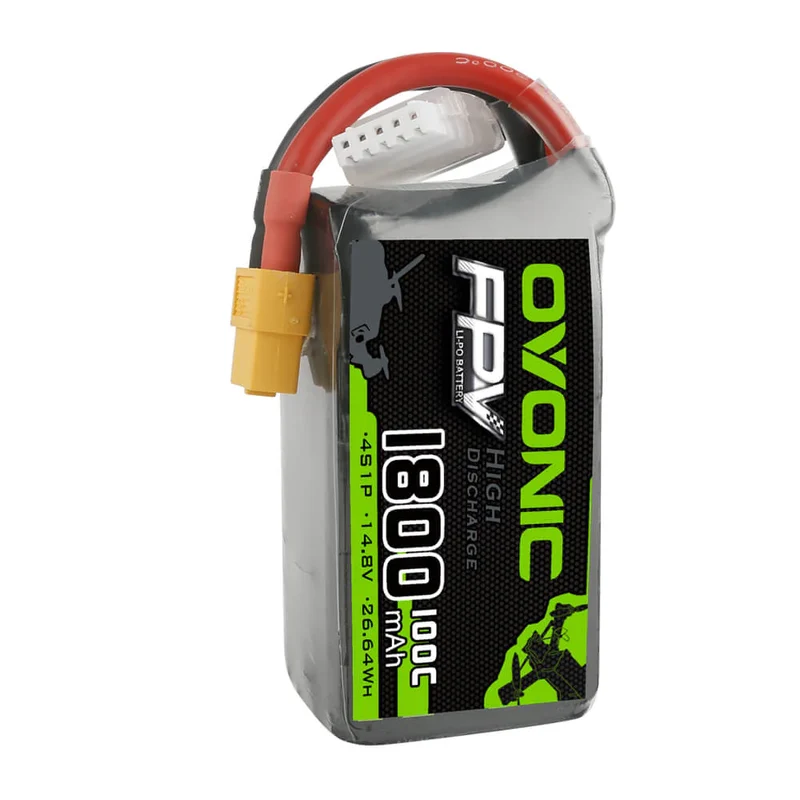 Ovonic 4S 1800mAh 100C 14,8V XT60 Lipo Akkupack