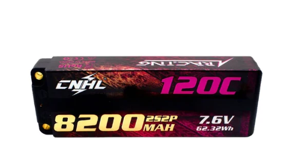 CNHL Racing Series LiHV 2S 8200mAh 7,6V 120C HV Hardcase EC5