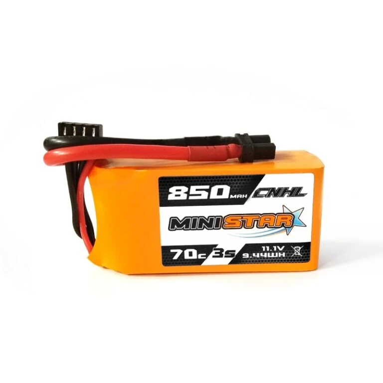 CNHL MiniStar 3S 850mAh 11,1V 70C XT60 Lipo Akku